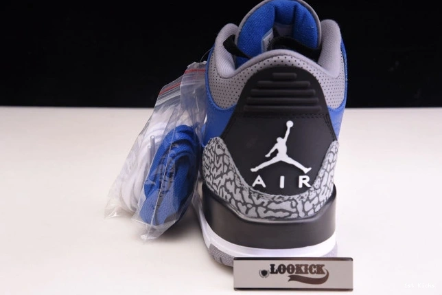 1st Kicks Shoes Jordan AllSeason Royal' Air Retro - 3 CT8532 'Varsity 961 1205